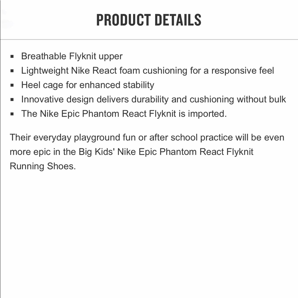 Nike Epic Phantom React running shoes - Picture 7 of 7